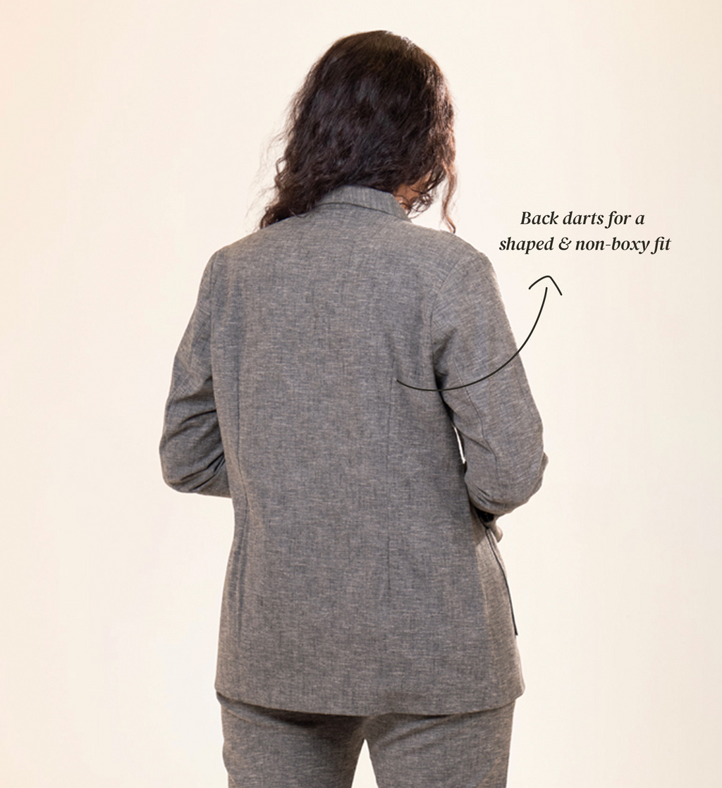The All-Day Blazer - Charcoal Grey