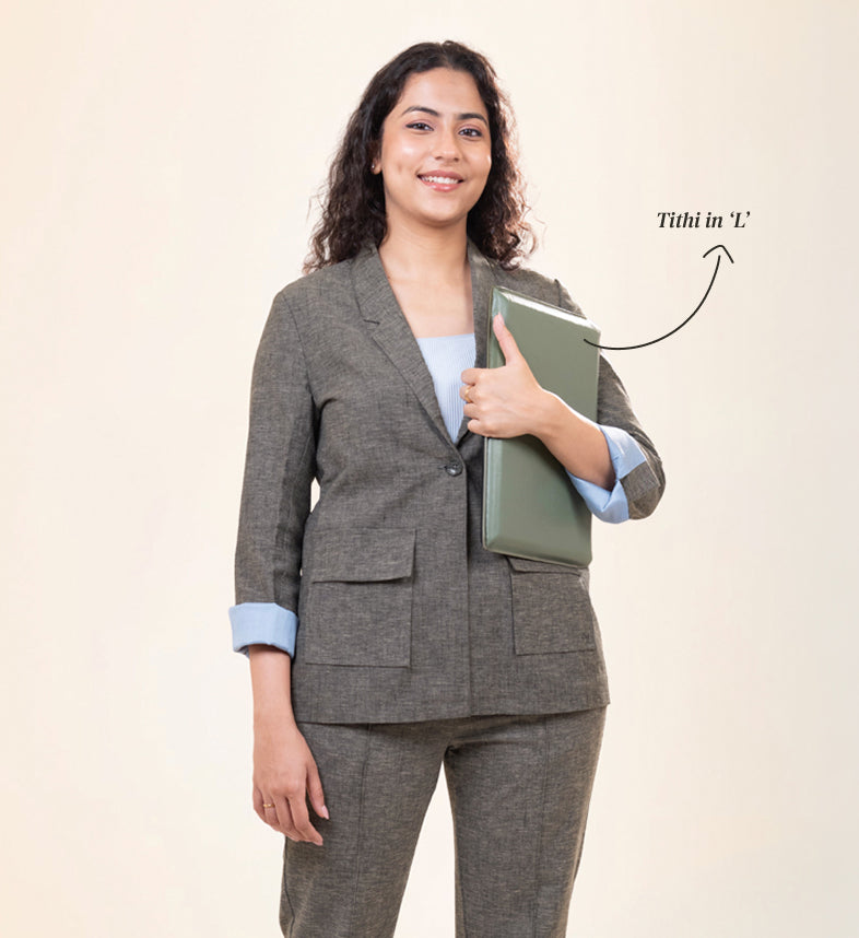 The All-Day Blazer - Charcoal Grey