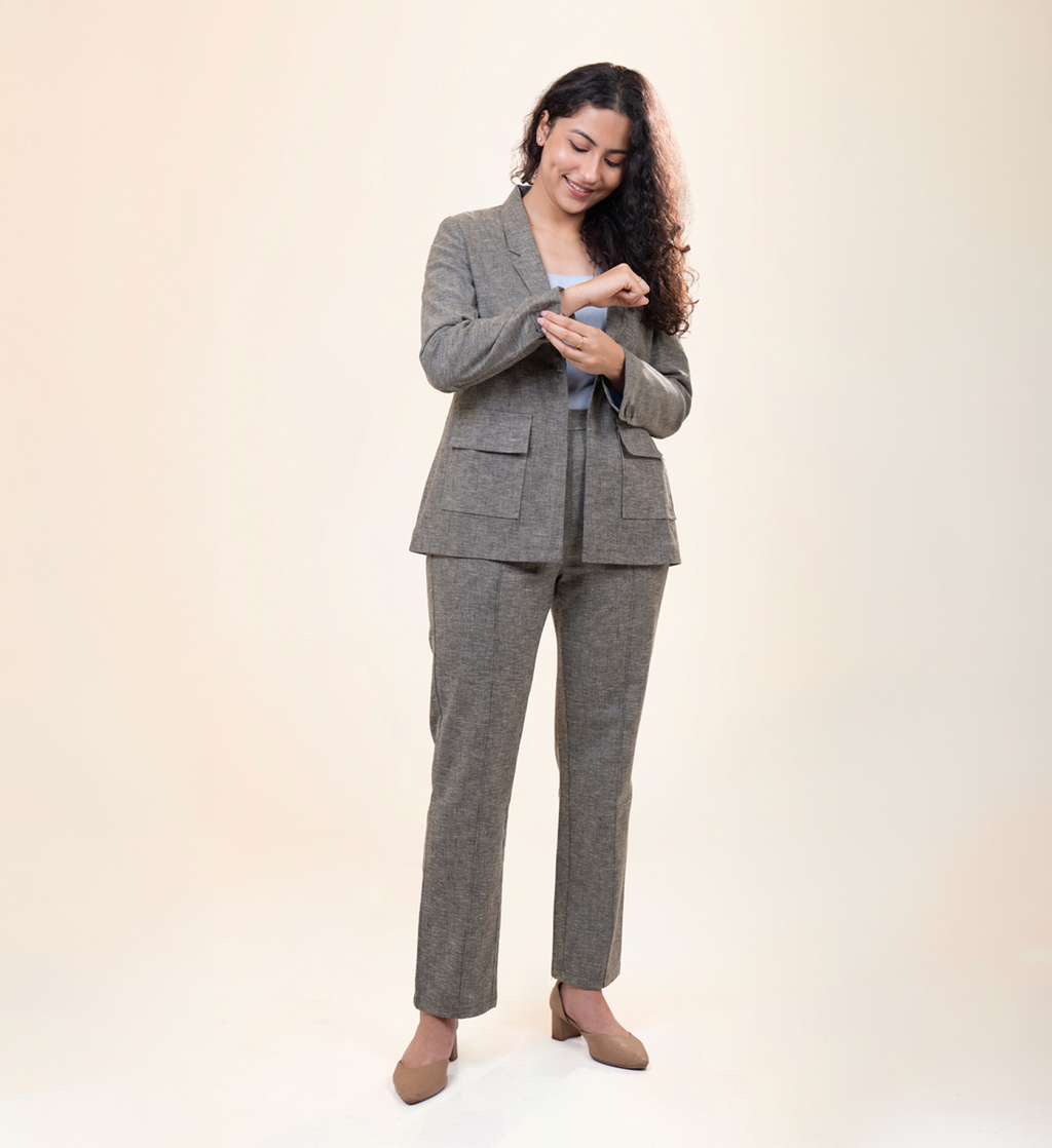 The All-Day Blazer - Charcoal Grey