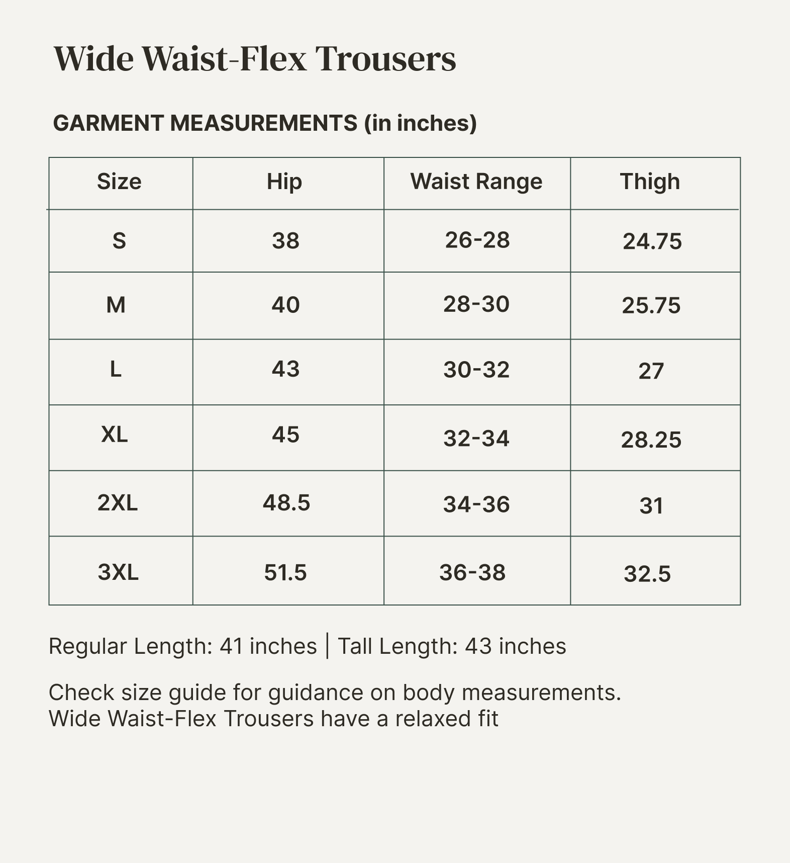 Wide Waist-Flex Trousers - Steel Blue